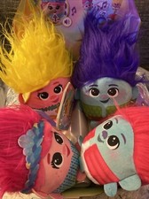 4 Dreamworks Trolls Band Together Hairmony Mixers Plush Poppy Branch Floyd Viva