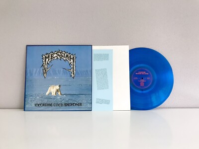 MESSIAH - Extreme cold Weather 1987 Transparent blaues Vinyl LP (CM 004) RAR  
