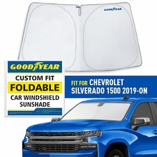 Front Auto Windshield Cover Car Windshield for 2019-2026 Chevy Silverado 1500