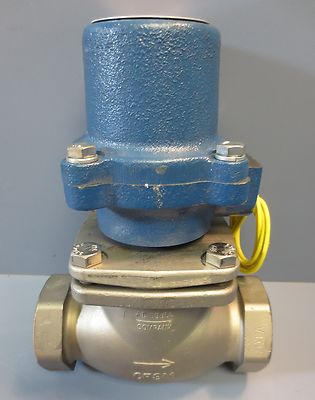 J. D. Gould 1.5'' General Purpose Solenoid Valve Alcohol Type:  K-3T 2 CF8M New