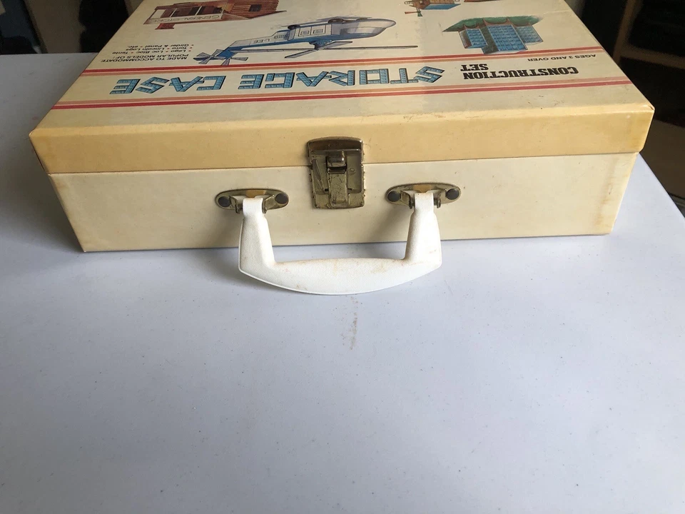 CONSTRUCTION SET STORAGE CASE — VINTAGE 70s Peerless Vidtronic Corp LEGO & MORE - Image 4 of 4