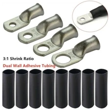 Cable Ends Lugs Car Auto PLug Copper Ring Terminals Solder Wire Connectors Kits