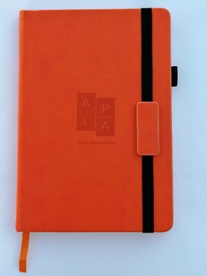 Dotted Bullet Journal/Notizbuch Dotted - A5 Hardcover Punkt Notebook mit Pen-Sch