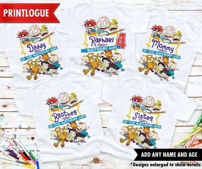 Rugrats Birthday Tshirt, Rugrats 