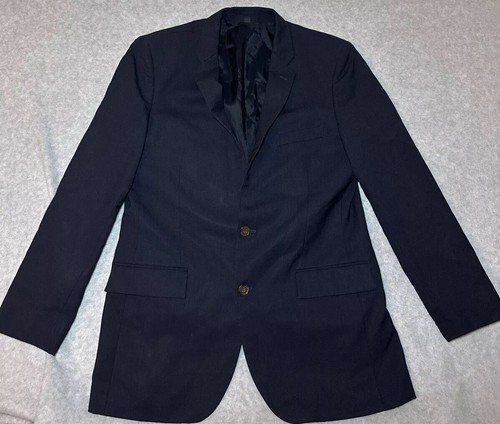 Voyager By J Crew Thompson Blazer Men's Size 42 Sport Coat Two Button Navy Blue