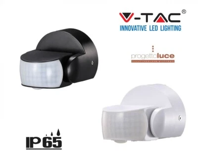 V-TAC VT-8093 SENSORE DI MOVIMENTO REGOLABLE A INFRAROSSI IP65 CREPUSCOLARE