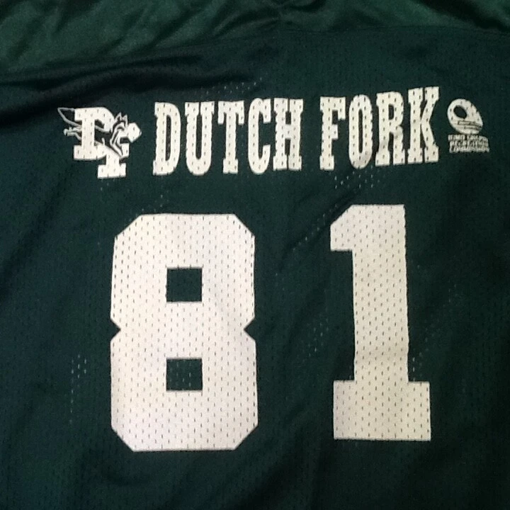 DUTCH FORK SILVERFOXES NEW TAGS SIZE XL CHAMPRO SPORTS FOOTBALL JERSEY NWT #81