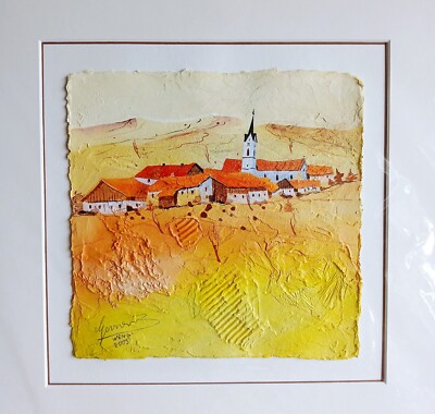 Weng bei Bad Griesbach | Bernhard Gerner Original | 40x40 cm | Rottal