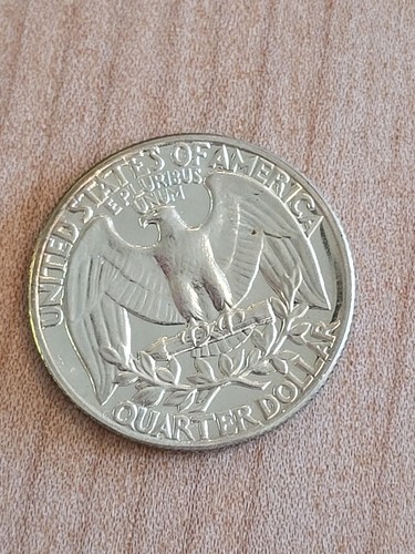 1961 Washington Quarter Proof 90% Silver Uncirculated Coin Toning - Picture 5 of 6