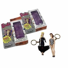 Barbie Keychains Solo in the Spotlight, Original 1959 Barbie Dolls Vtg 1995