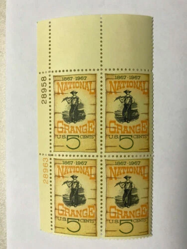 Sellos de Estados Unidos de 5 sellos