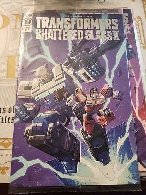 Transformers Shattered Glass II BLASTER IDW #2 Pulse Exclusive Cover New SEALED 