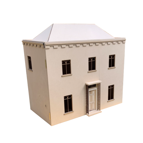Casa de muñecas escala 1/12 Narberth House kit de 4 habitaciones por DHD - Imagen 1 de 4