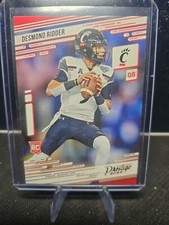Desmond Ridder RC 2022 Draft Picks Pink Prestige Rookie Card #14 Falcons. rookie card picture