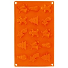 Silikonbackform Backform Weihnachten für Kekse Pralinen