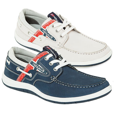 NEBULUS Leder - Bootsschuhe RIVA, Herren, Schuhe, Sneaker, Leder (T155)