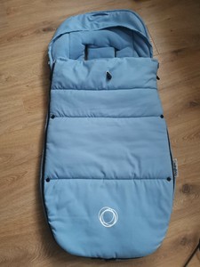 bugaboo footmuff petrol blue