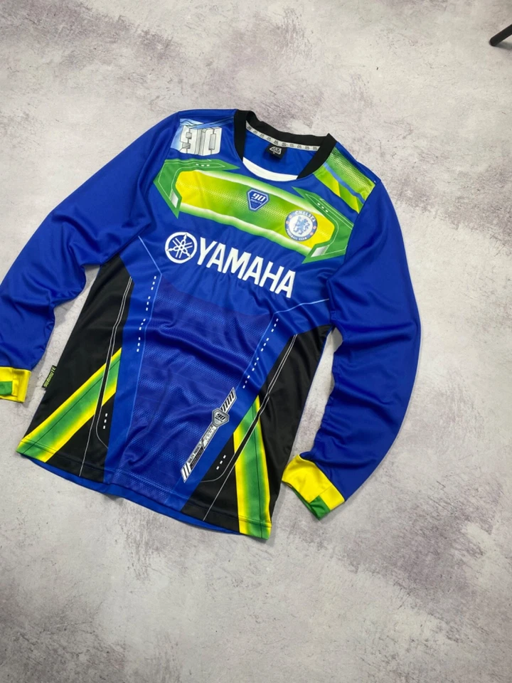 Camiseta deportiva de carreras vintage Yamaha Big Logo Foto 4 de 4
