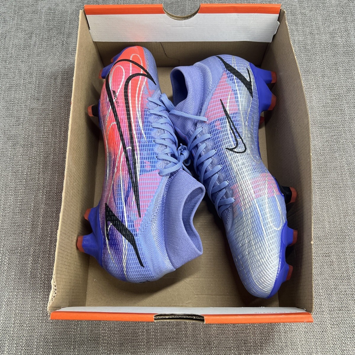 Nike Mercurial Superfly 8 FG Kylian Mbappe Flames Purple Nike Mercurial Superfly 8 FG Kylian Mbappe Flames Purple
