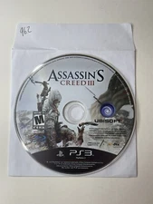 Assassin's Creed III (Sony PlayStation 3/PS3, 2012) Disc Only - No Tracking
