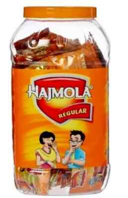 Dabur Hajmola Regular Tasty Digestive Tablets 160 Sachet Jar digestion increases