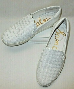 sam edelman white slip on sneakers