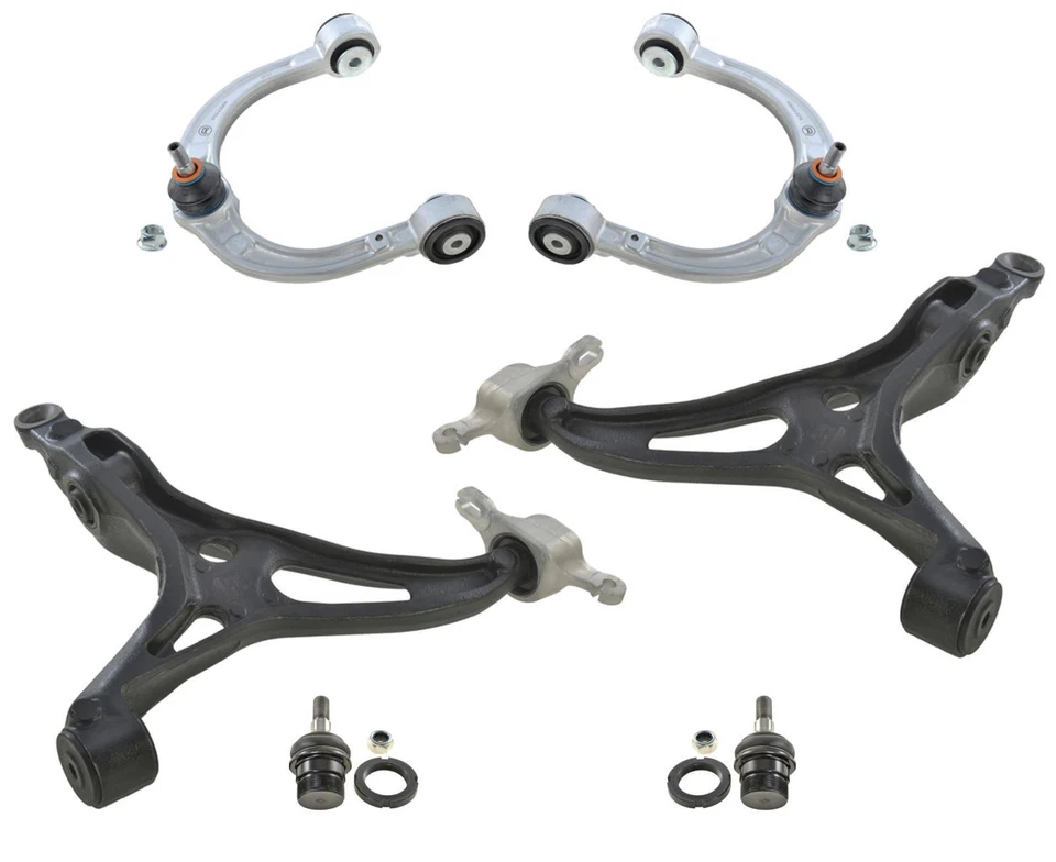 Front Upper & Lower Control Arms & Ball Joints for 06-12 Mercedes Benz R350 14pc - Image 2 of 4