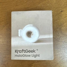KraftGeek Halo Glow Magnetic Phone Ring Light Portable White