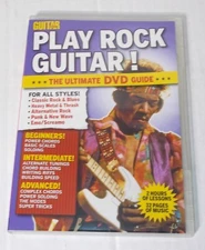 Guitar World PLAY ROCK GUITAR ULTIMATE DVD GUIDE all styles ANDY ALEDORT lessons