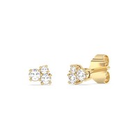 Diam Addict Ohrstecker 585 Gelbgold Mit 6 Im Labor GezüChteten Diamanten