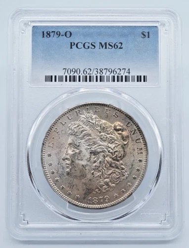 1879-O Morgan Silver $1 Dollar PCGS MS62 - U1410