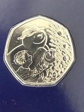 2026 Royal Mint The Snowman CERTIFIED BU 50p Coin (in hand)