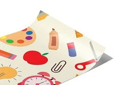 Rwraps Hobby Endless Reading Gloss Vinyl Film Wrap 59in x 6in Vinyl Vehicle Car