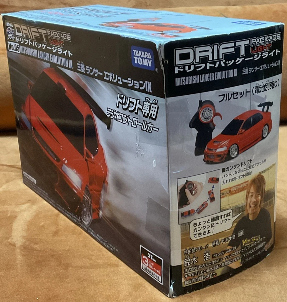 TAKARA TOMY Drift Package Light! No.05 MITSUBISHI LANCER EVOLUTION IX New - Image 3 of 4