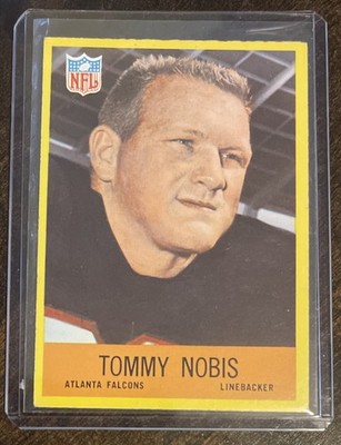 1967 Philadelphia Tommy Nobis #7 Falcons HOF ROOKIE