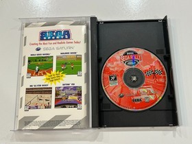 Sega Rally Championship (Sega Saturn 1995) CIB Complete w Manual + Foam N MINT