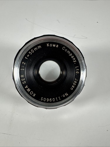 Here is a Kowa SER 35mm f2.8 lens. Never ended up