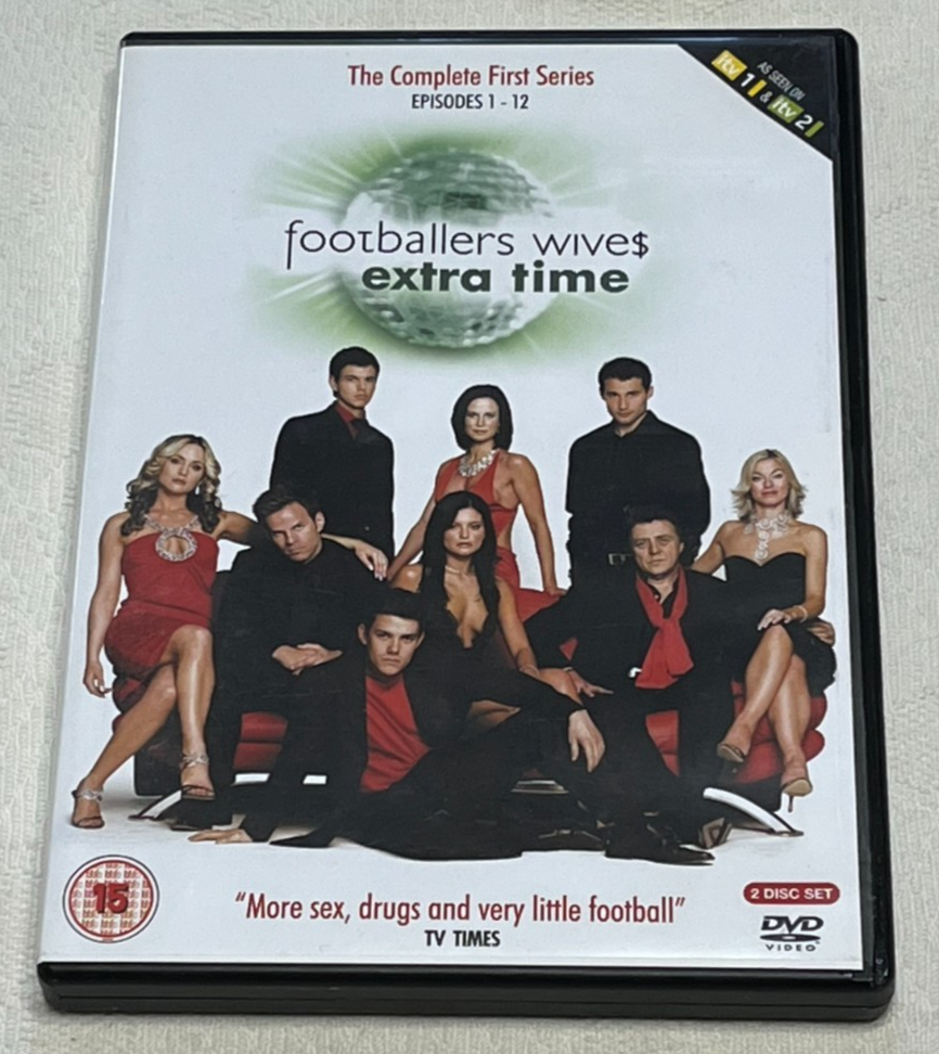 FOOTBALLERS WIVES : Extra Time - Complete First Series (1st) DVD Boxset In Vgc