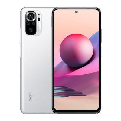 Xiaomi Redmi Note 10S Dual-SIM 128GB Pebble White Android Smartphone