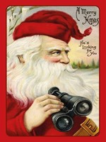 Holzschild 40X30 Cm Schnee Winter Santa Claus Deko Geschenk Holz Schild