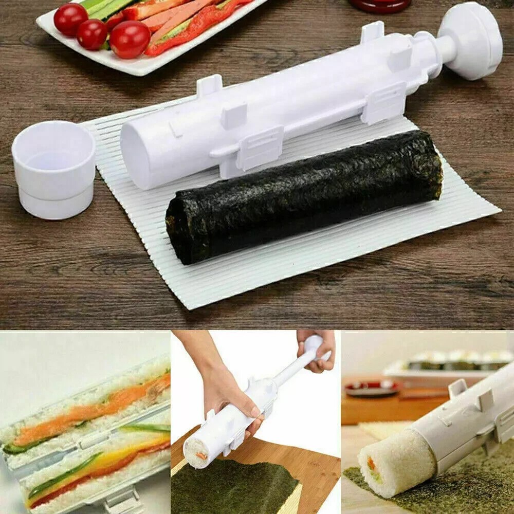 Sushirollen Maschine Küche DIY Sushi Maker Kit Bazooka Sushi-Rolle Mach S 219