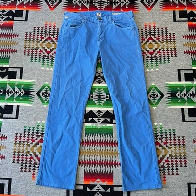 Citizens of Humanity Sid Jeans Mens 34x32 Blue Straight Leg Stretch Denim A8