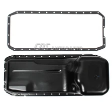 Engine Oil Pan & Gasket Fit 03-12 Dodge Ram 2500 3500 4000 4500 5500 5.9L 6.7L