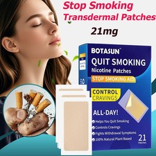 Upgraded Stop Smoking Aid Transdermal System Patch Quit Smoking Patches 21 Patch