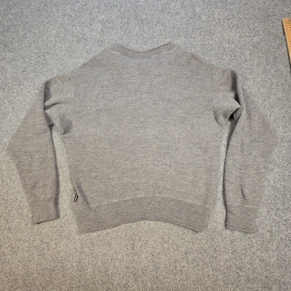 Alexander Wang Jersey Mujer MEDIANO Gris 100% Lana Suéter Tejido Talla M Foto 4 de 4