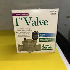 Lawn Genie 54004  In-Line Valve 1 inch