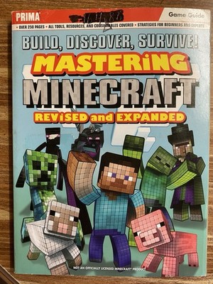 Minecraft Blue Guide Book Mastering Minecraft Revised And Expanded Game Guide | eBay