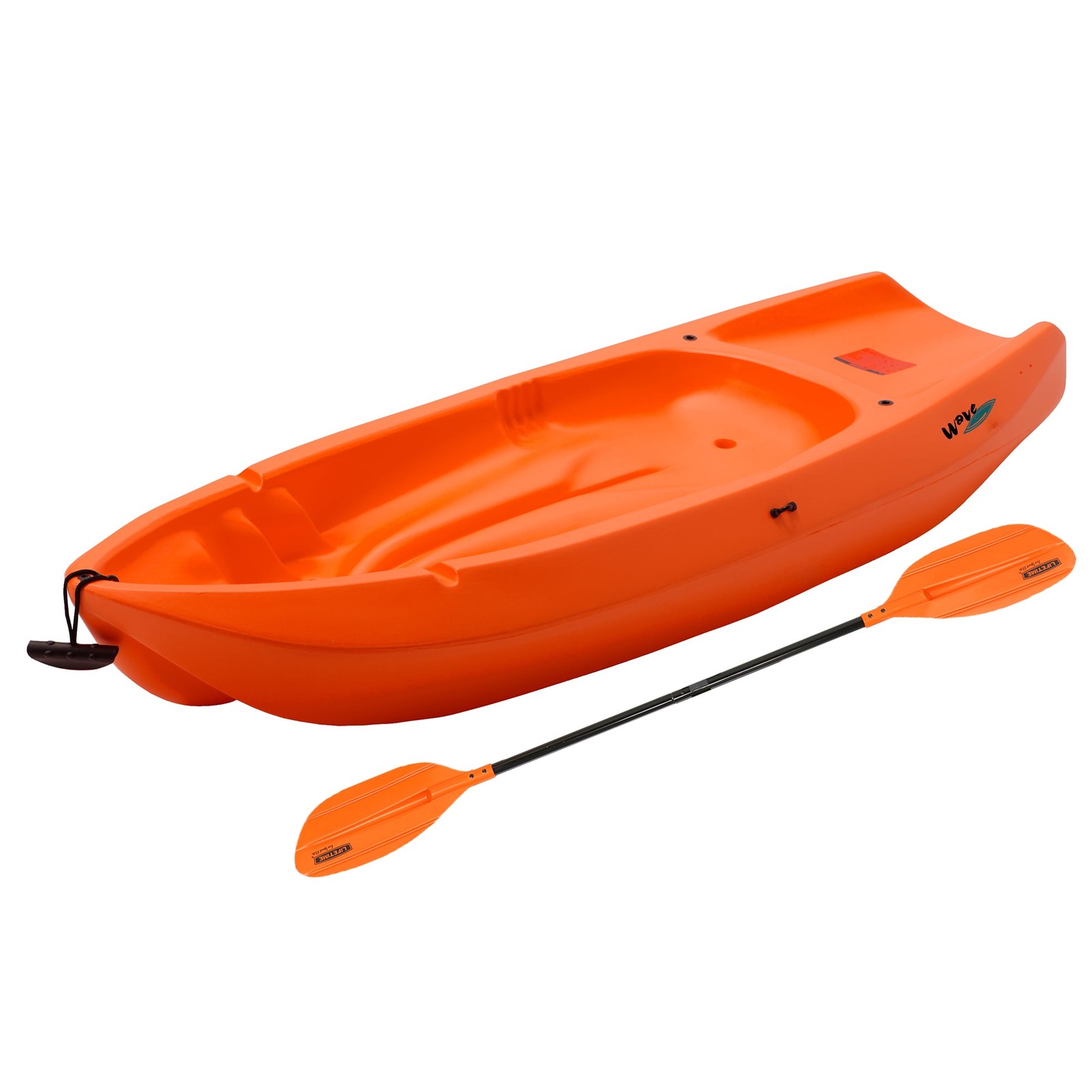 New Lifetime Wave 6 ft Youth Kayak (Paddle Included), Orange