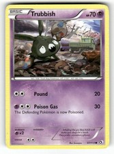 Trubbish 67/113 Common Legendary Treasures Pokemon Moderately Played on eBay