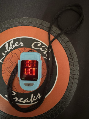 Fingertip Pulse Oximeter Blood Oxygen Saturation Monitor  Rope CONTEC USA